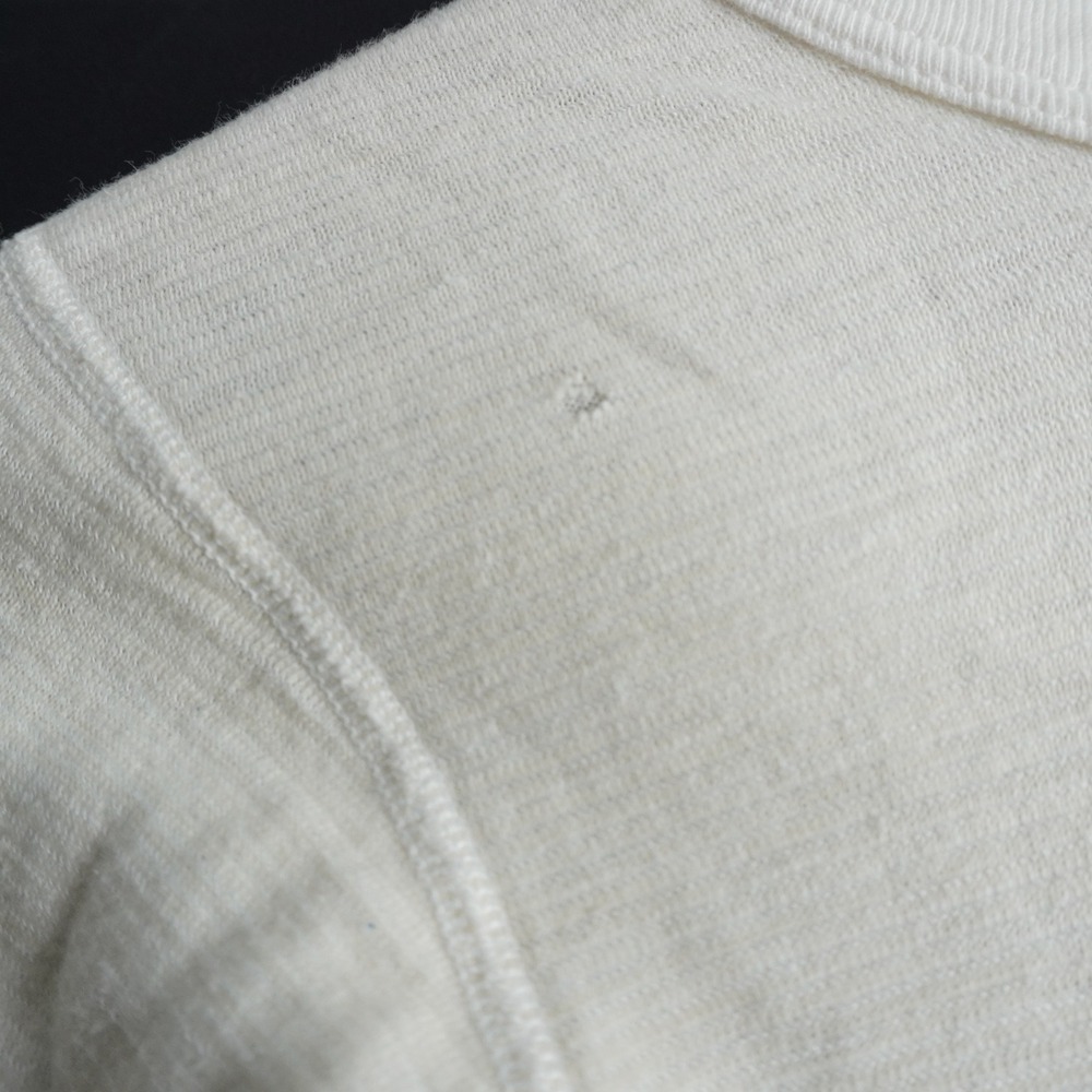 Vintage Duofold Mohawk NY Style 601 Wool Cotton Thermal Undershirt Cream Sz 12 - Picture 4 of 10